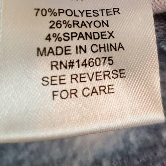 NWT MSRP $55 Theo & Spence Small Tie Dye V-Neck Hoodie - Picture 8 of 8